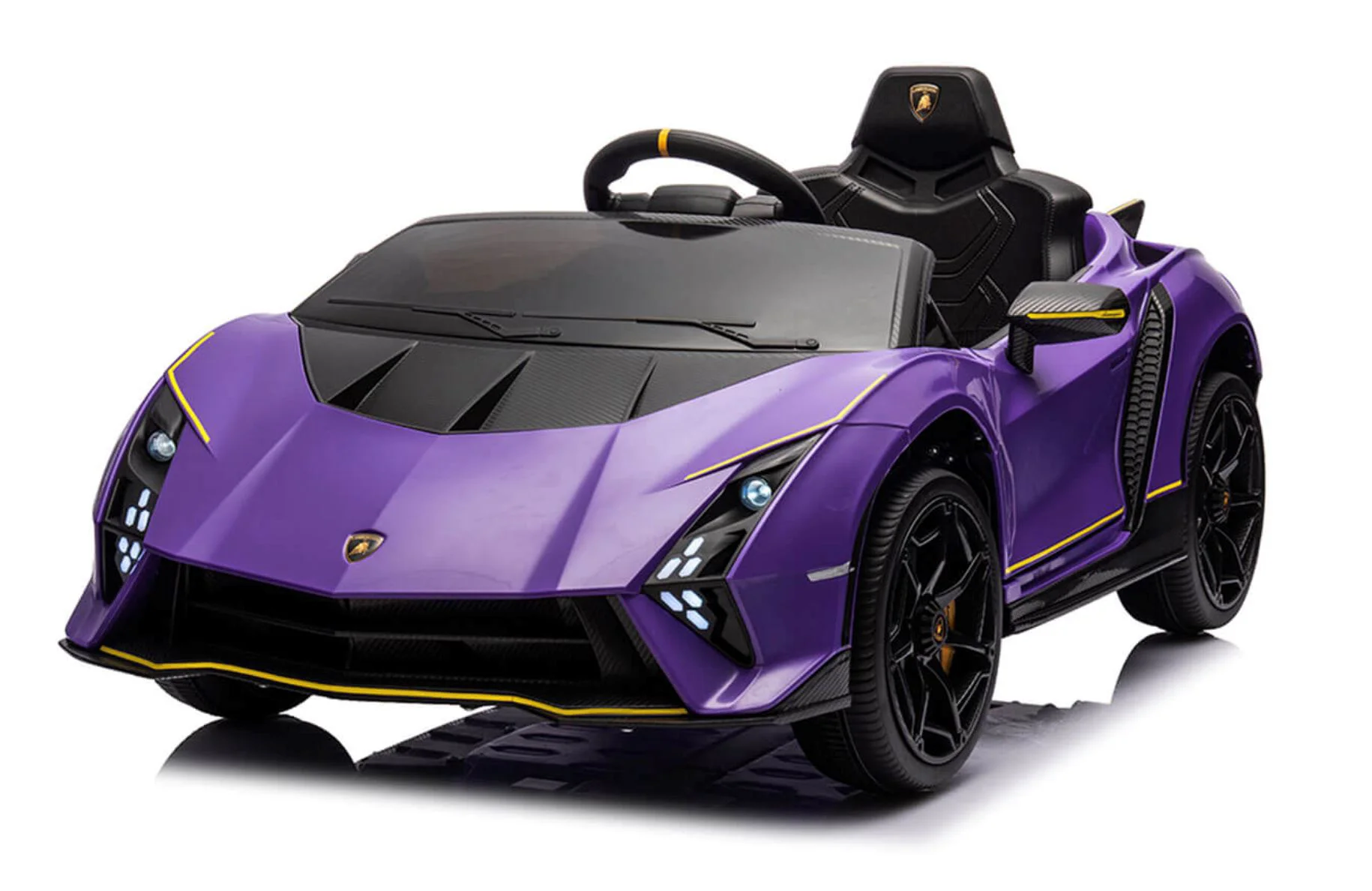 image for Masinuta electrica Kids car Lamborghini Autentica, 12V7Ah, motor 380x4, roti EVA foto