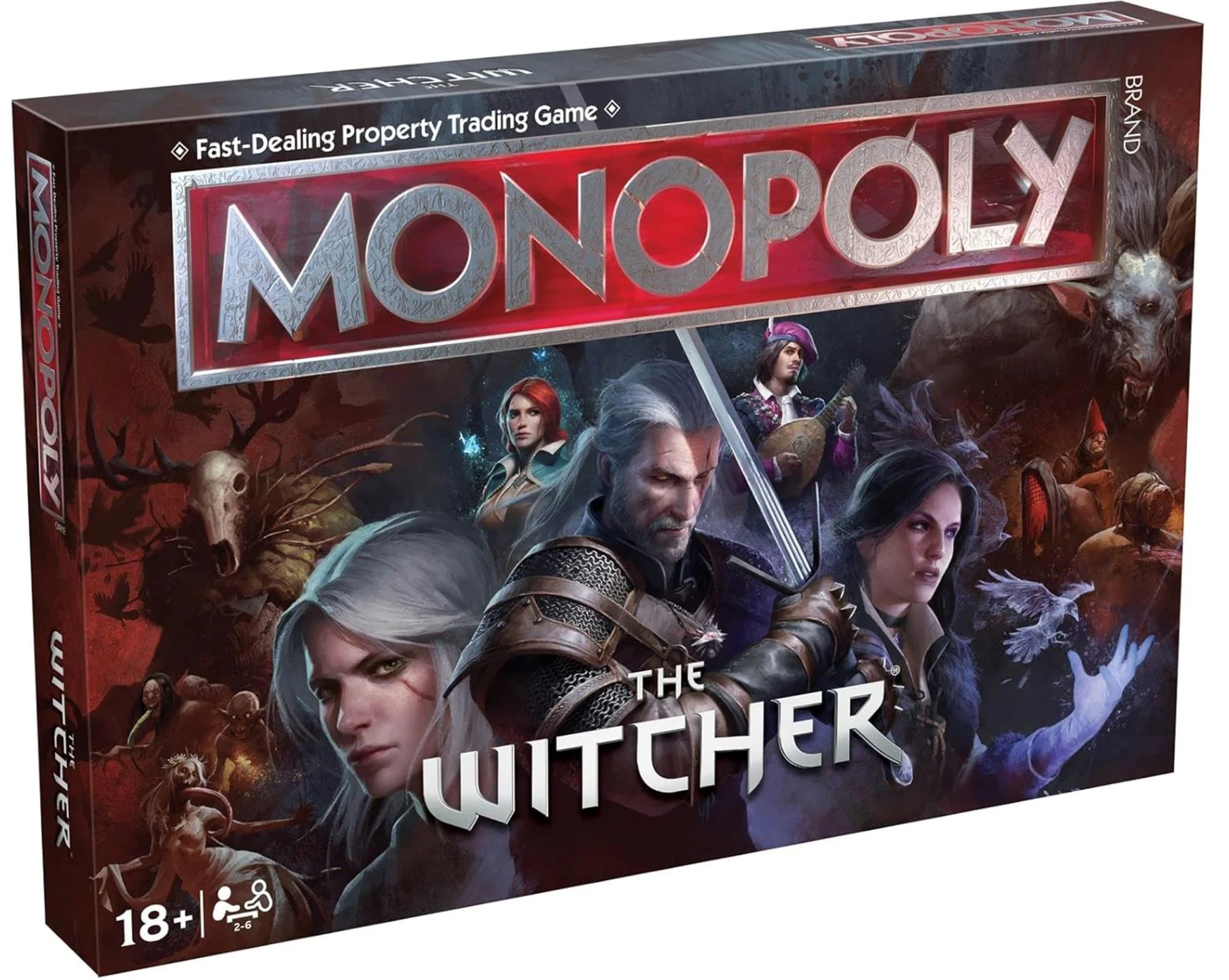 image for Joc de masa Winning Moves Monopoly, The Witcher (en) foto