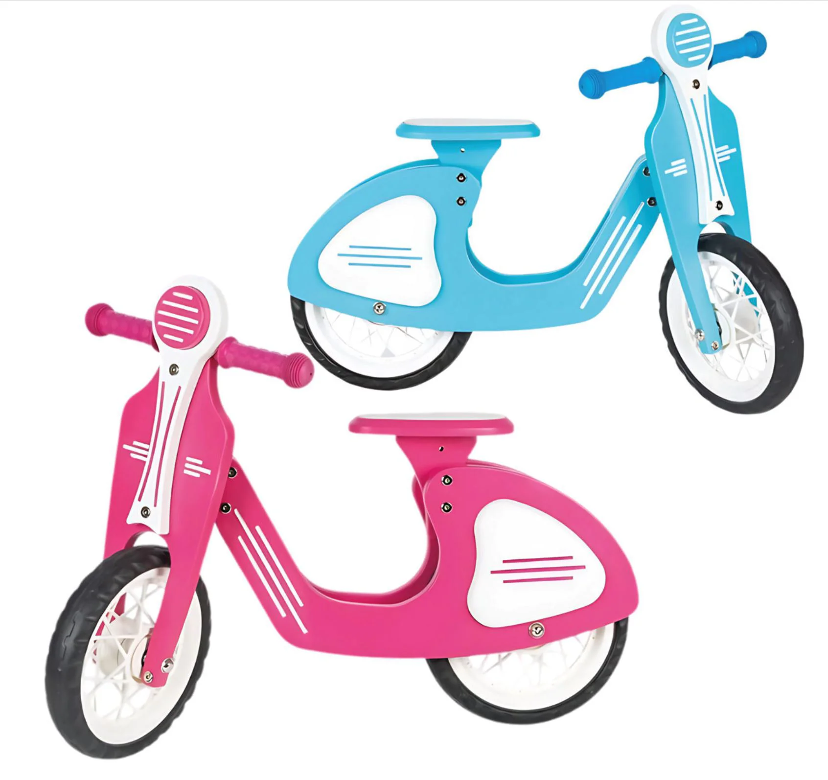 image for Retro bicicleta Pilsan fara pedale, cu roti EVA foto