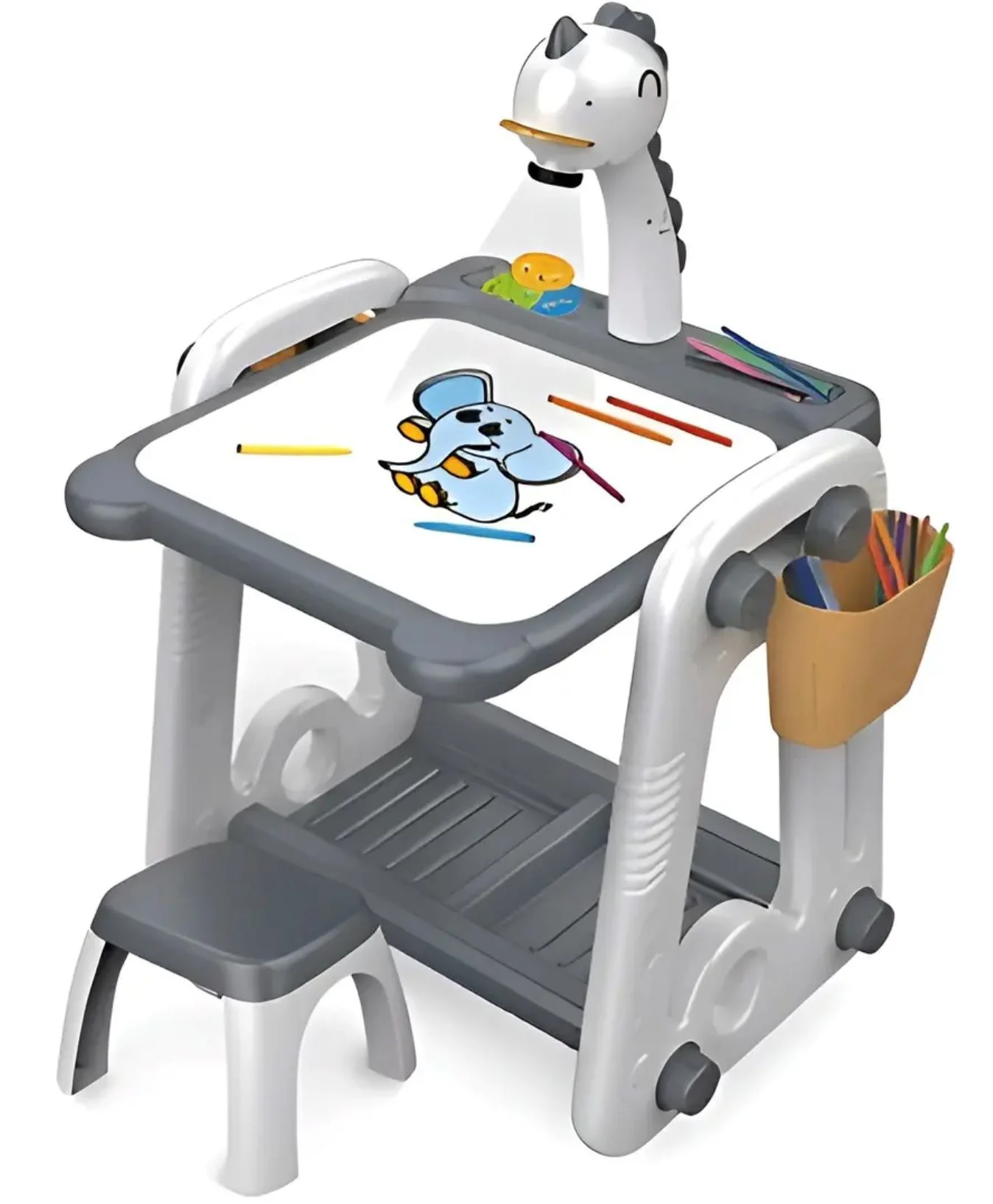 image for Proiector multifunctional 3 in 1 Essa Toys Tabla de desen cu modul dublu foto