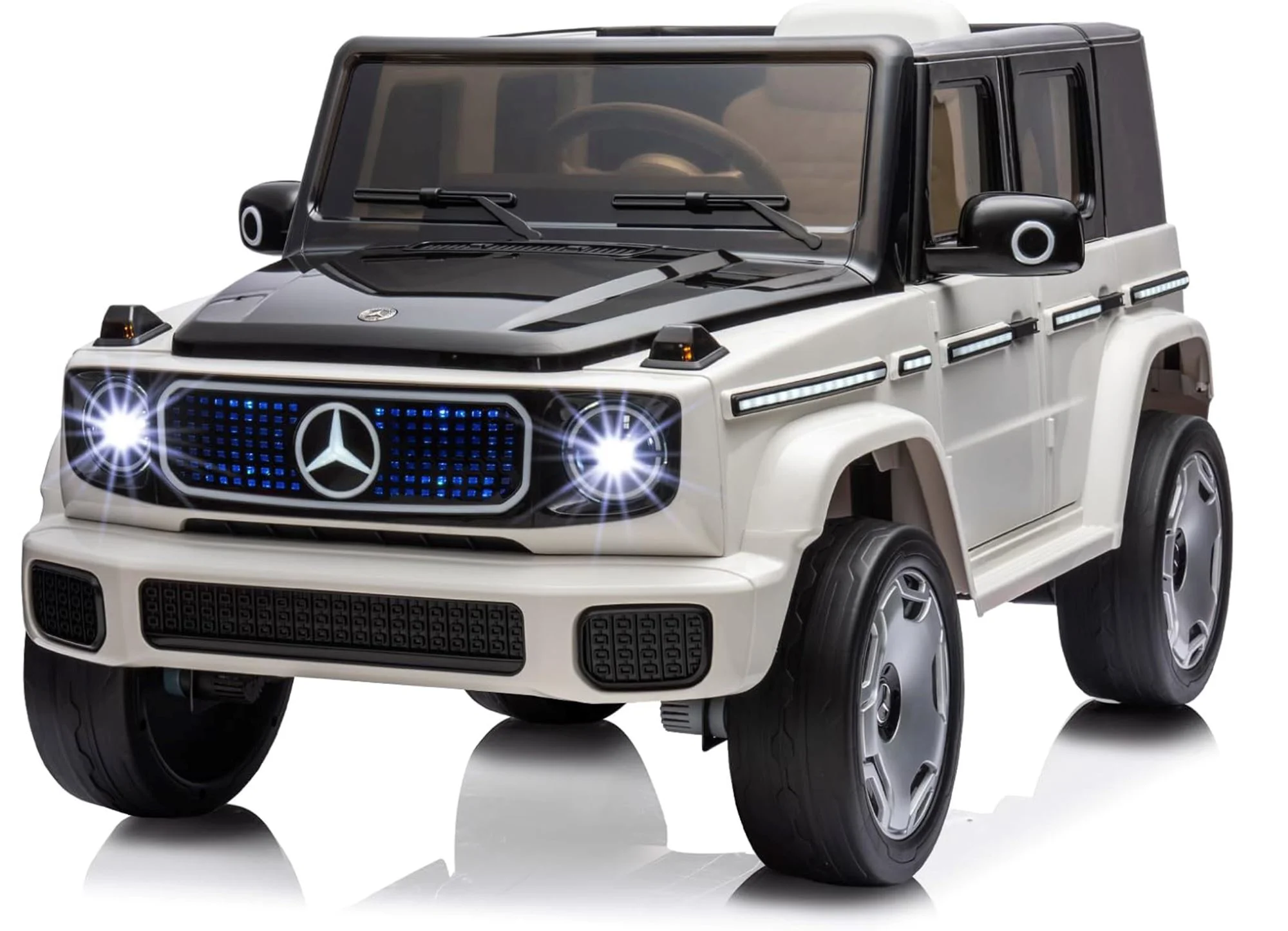 image for Masinuta electrica Kids car Mercedes Benz EQG, 12V9Ah, motor 550Wx2, roti EVA foto