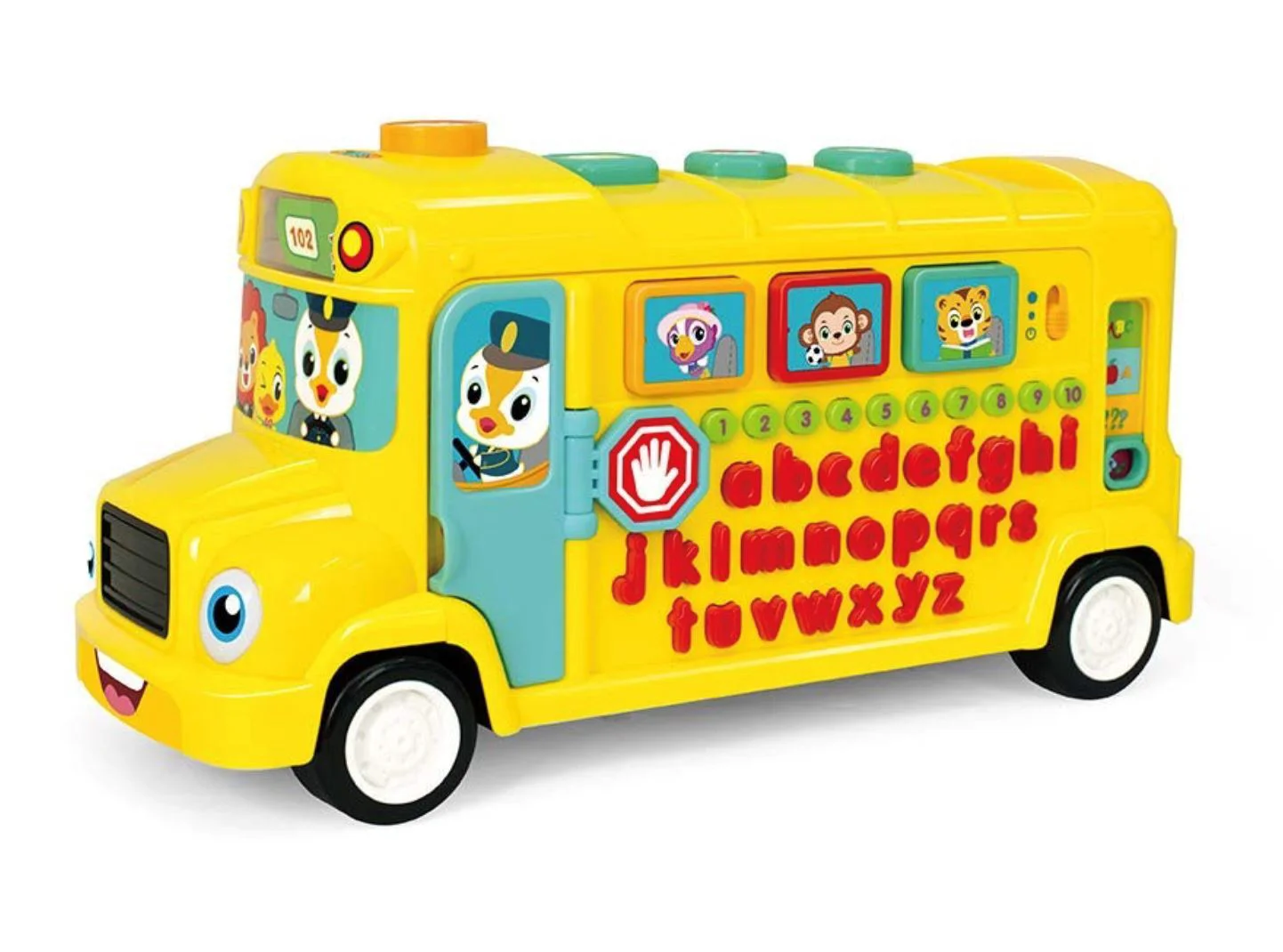 image for Jucarie educativa Hola Toys Autobuz scolar foto