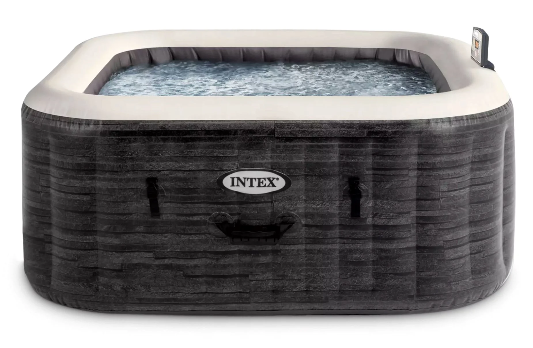 Надувной SPA-джакузи INTEX, Greystone Deluxe, 239x239x71 см, 1098 л foto
