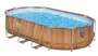 Бассейн Bestway Power Steel Oval 610x366x122см, 20.241л, металлический каркас foto