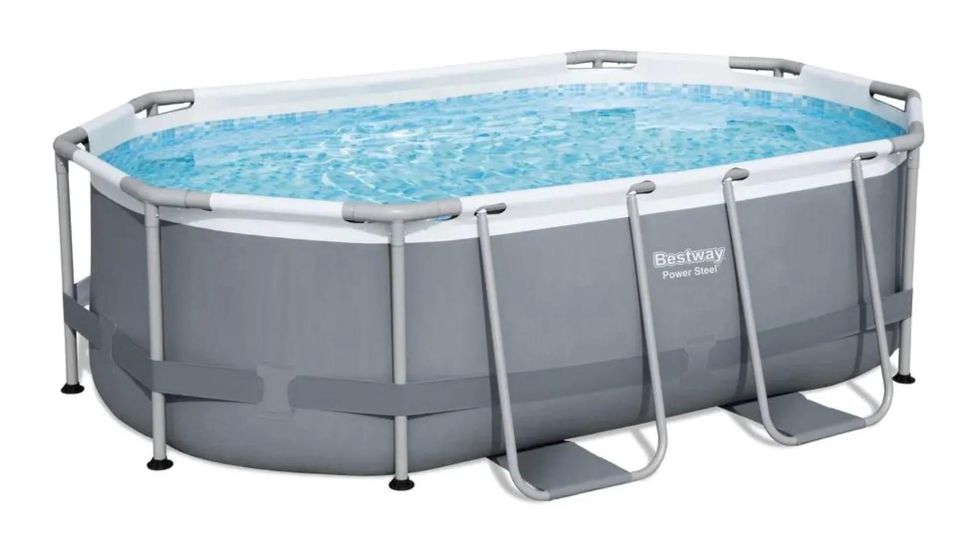 Бассейн Bestway Power Steel 305x200x84 см, 3668 л, металлический каркас foto