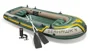 Barca gonflabila INTEX Seahawk 4, cu vasle si pompa, 351x145x48 cm, pana la 480 kg foto