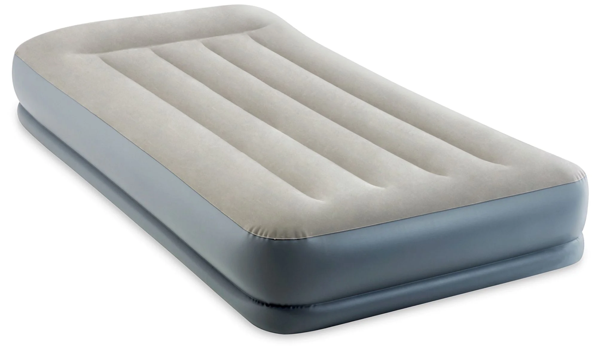 image for Saltea gonflabila INTEX Velur MID-Rise Air, cu tetiera si pompa incorporata, 99x191x30 cm foto