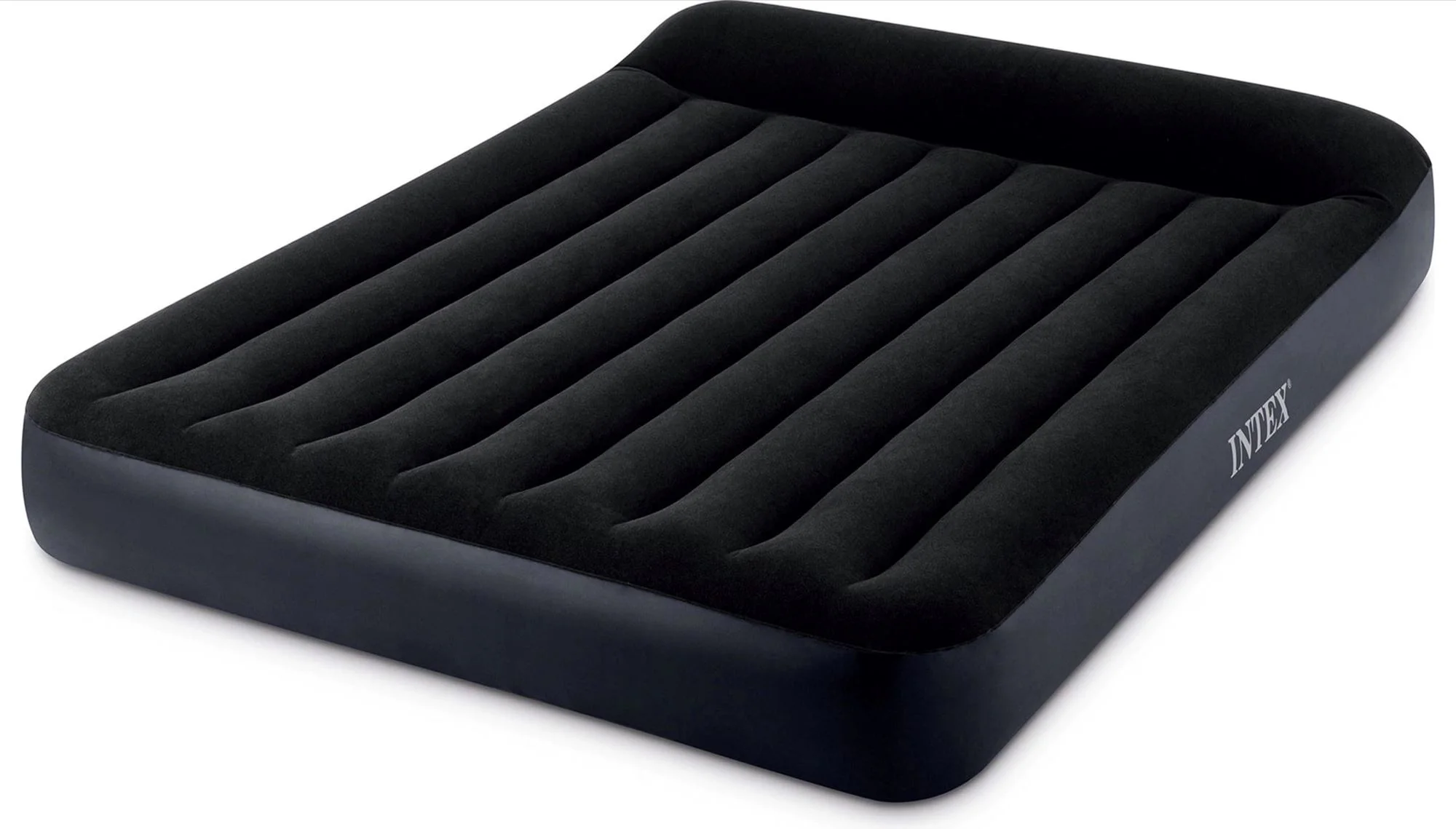image for Saltea gonflabila INTEX Velur Classic, 152x203x25 cm cu tetiera, pana 272 kg foto