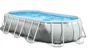 Piscina INTEX PRISM FRAME OVAL 503x274x122сm, 13365L, cadru metalic foto