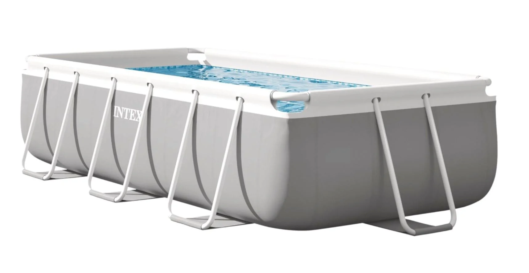 image for Piscina cu cadru metalic Intex Prism Frame Rectangular 300x175x80cm, 3539L foto