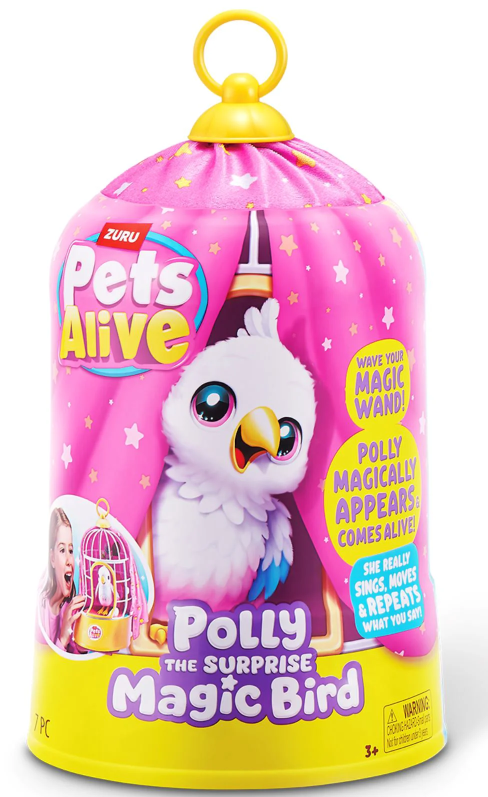 image for Игрушка Pets Alive Интерактивная птица Полли foto