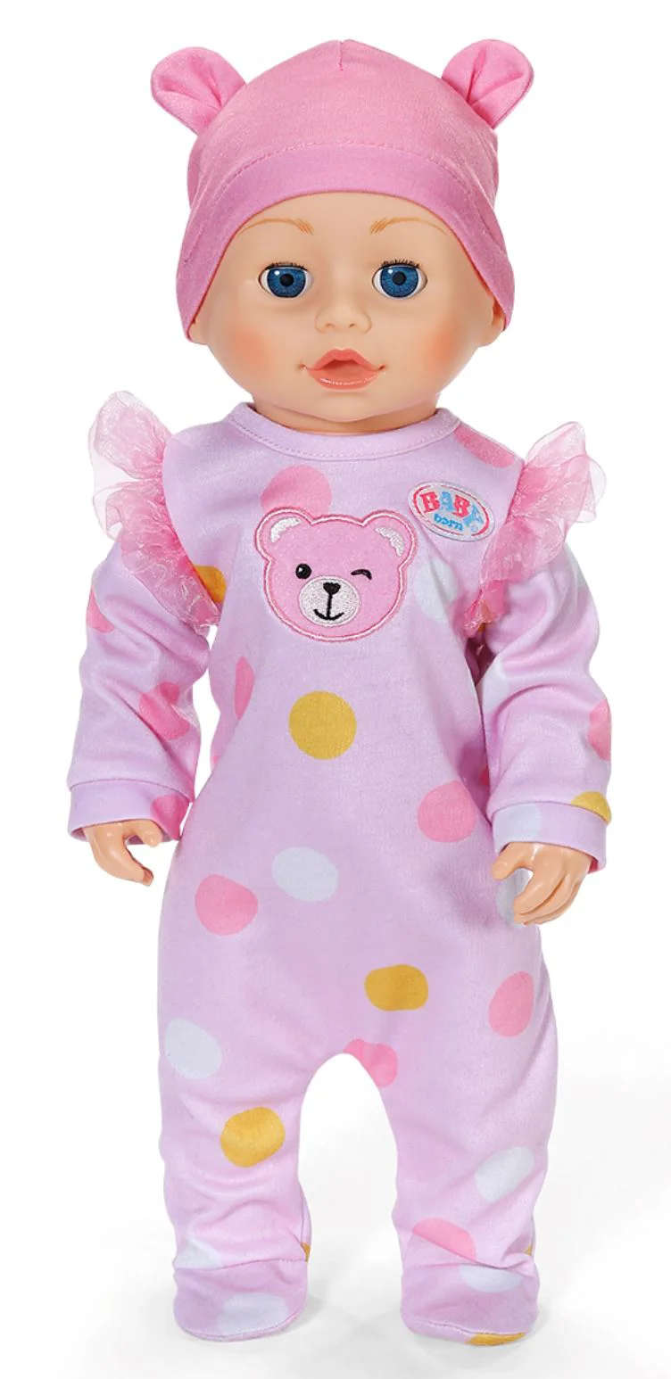 image for Papusa interactiva Baby Born Emily bebelus care merge, 43 cm foto