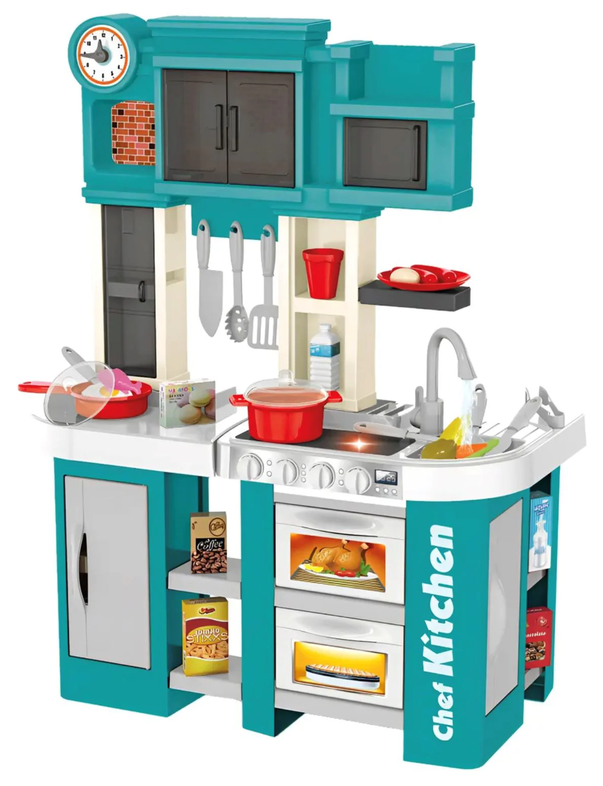 image for Bucataria de joaca pentru copii Essa Toys Aventuri la gatit, 60 el. foto