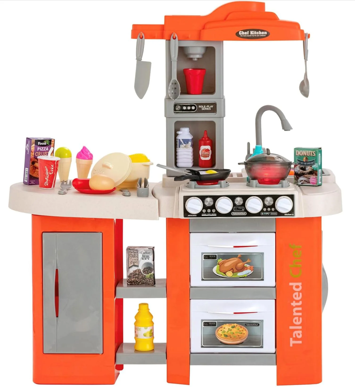Игровой набор Essa Toys – Мини-кухня для детей, 67 эл. foto