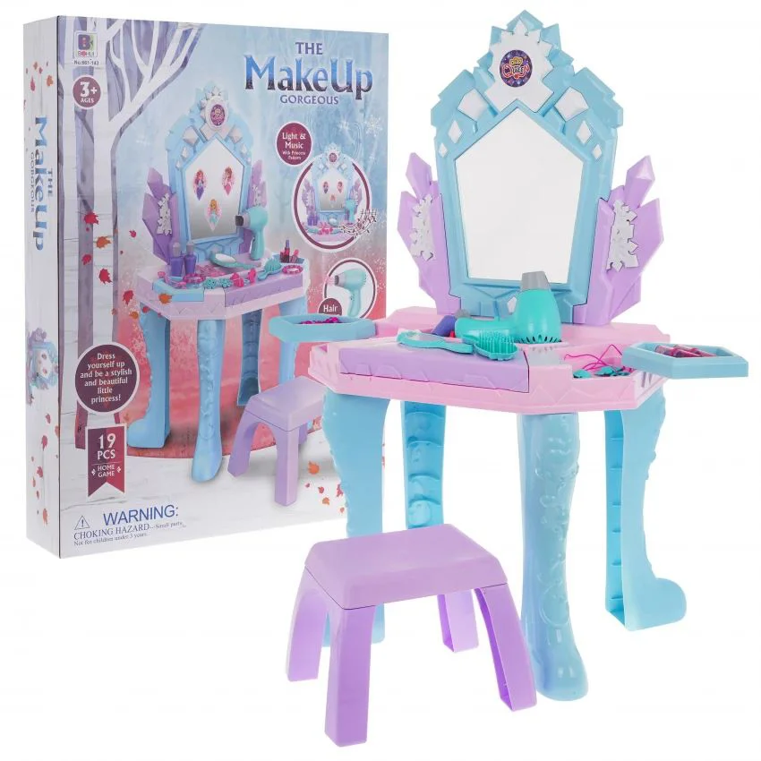 image for Игровой набор Essa Toys Туалетный столик с аксессуарами foto