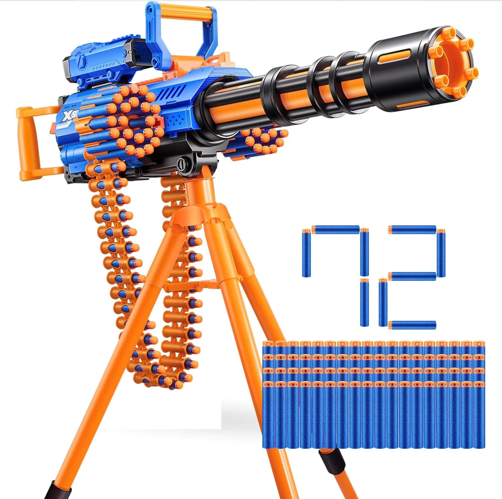 image for Blaster ZURU X-Shot Insanity Motorized Rage Fire, 72 cartuse foto