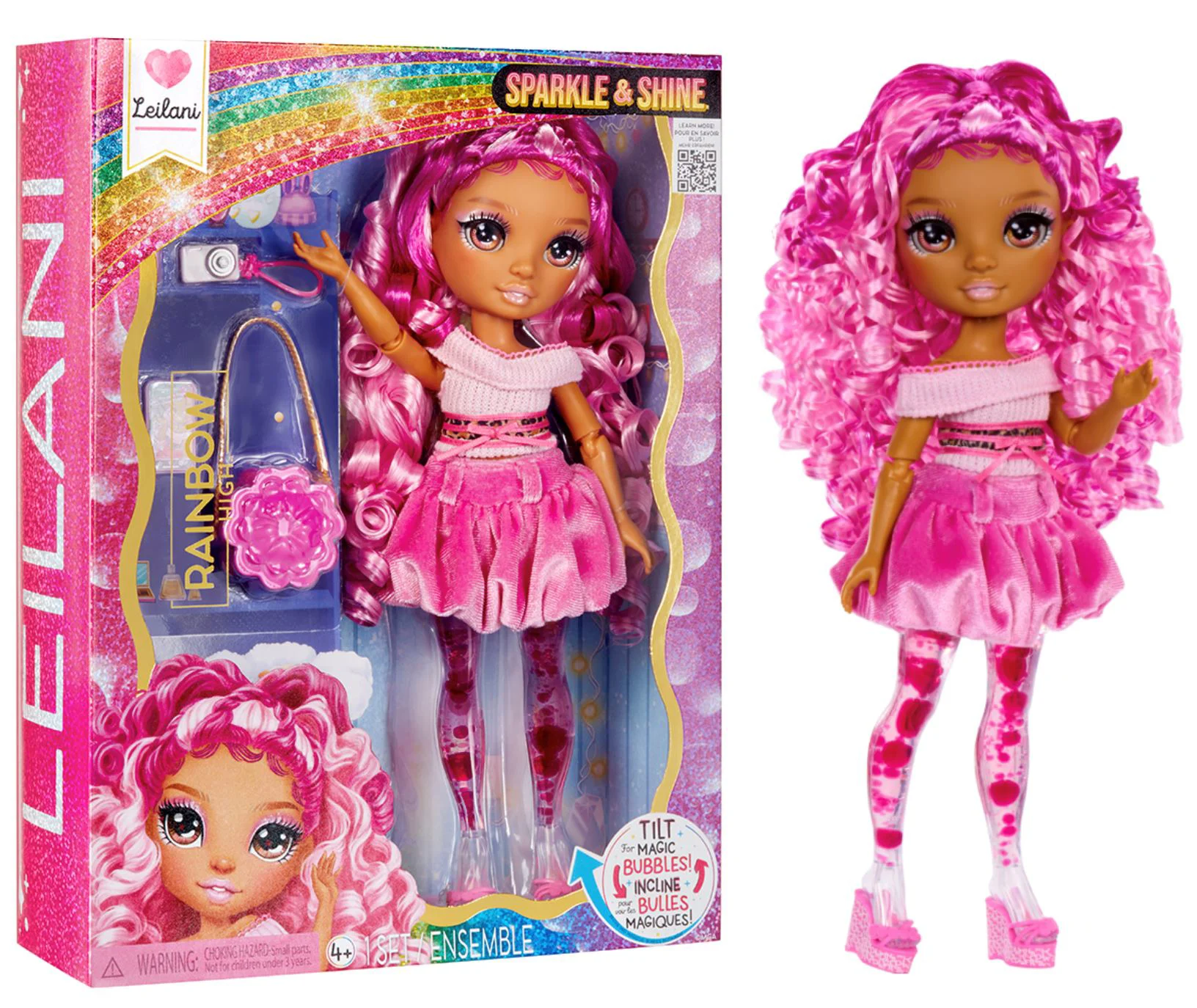 image for Papusa Rainbow High Leilani, seria Sparkle & Shine foto