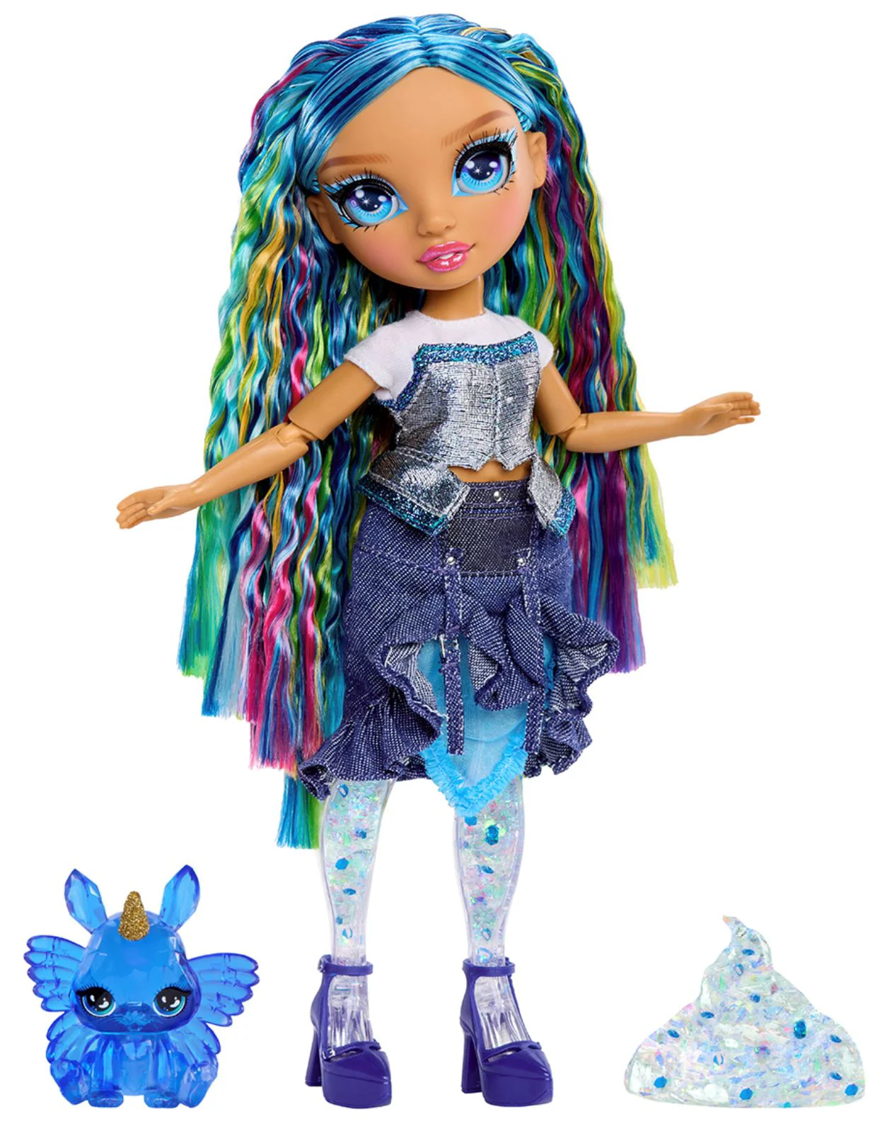 image for Set de joaca cu papusa Rainbow High Skyler Bradshaw, cu accesorii foto