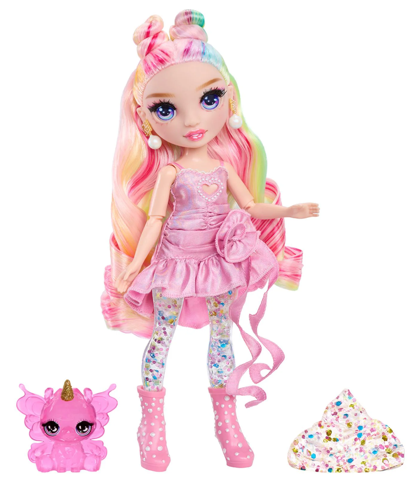 image for Set de joaca cu papusa Rainbow High Bella Parker, cu accesorii foto