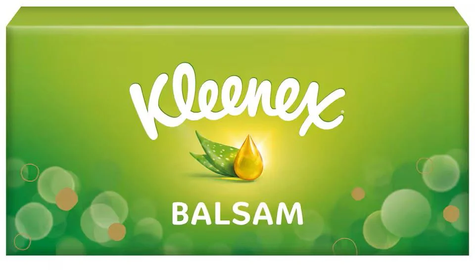 image for Салфетки Kleenex Balsam Care (3 слоя), 64 шт. foto
