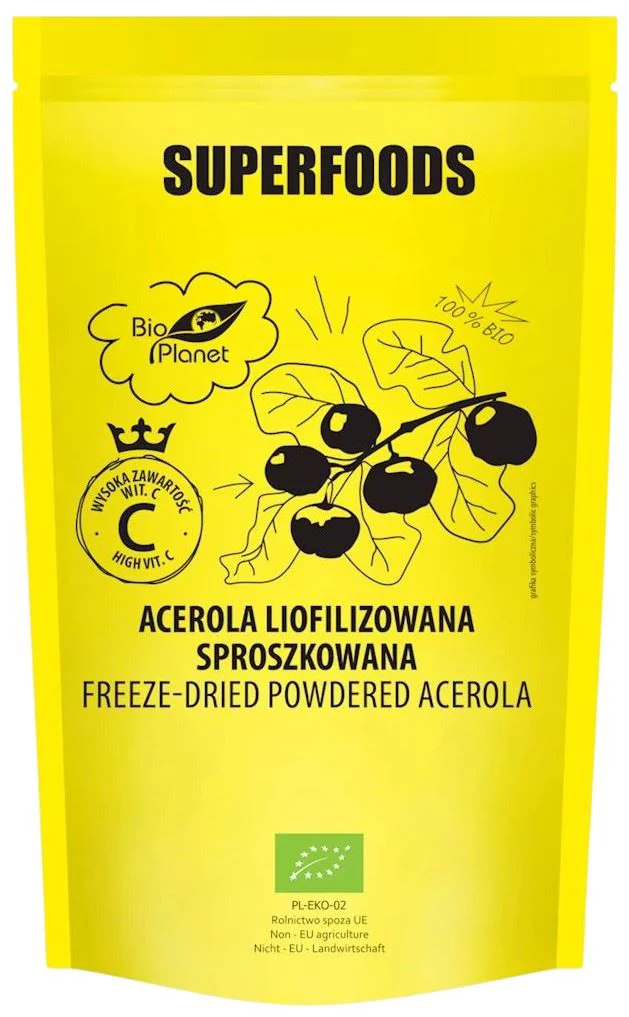 Ацерола порошок BioPlanet, 100 г foto