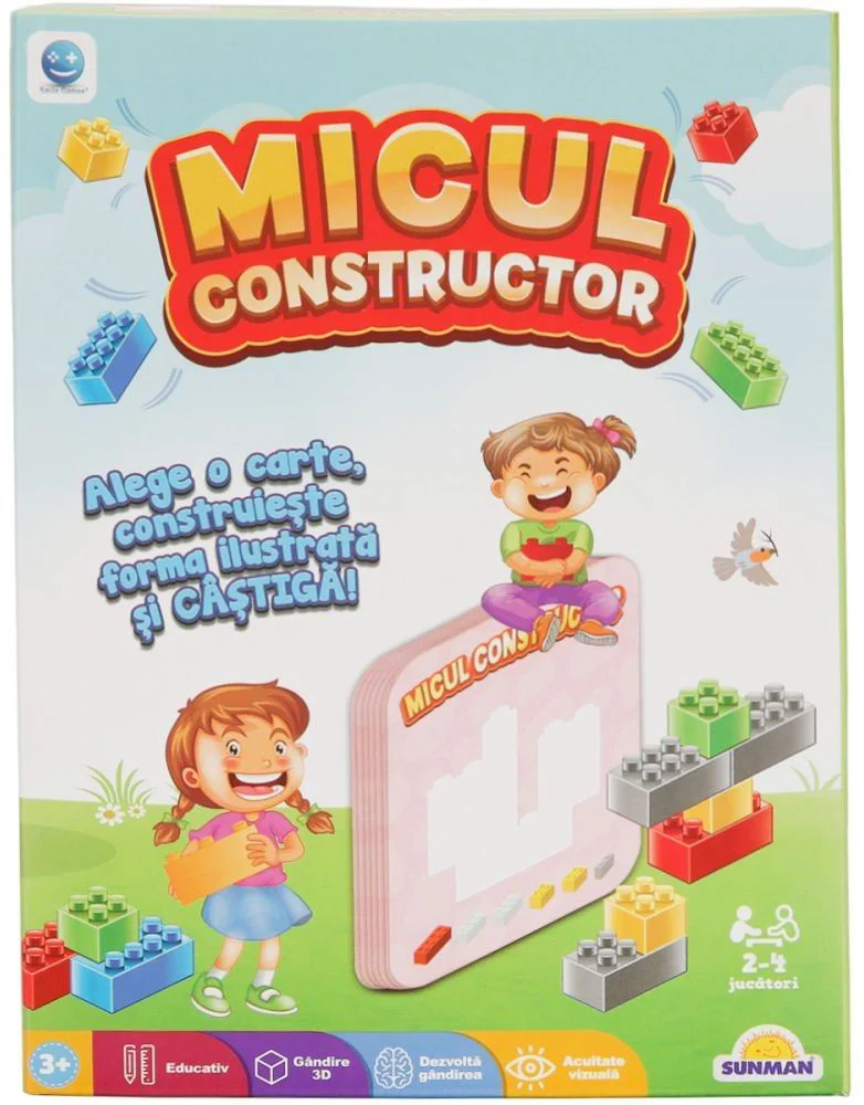image for Настольная игра Noriel "Маленький Строитель", рум. foto
