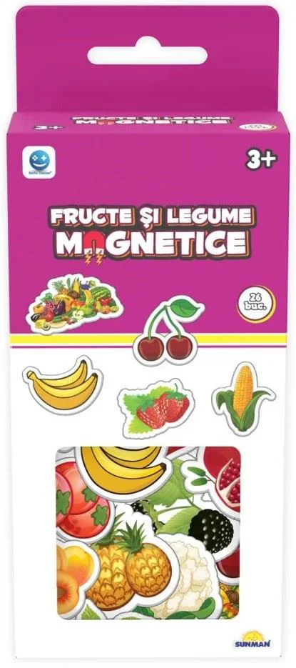 image for Joc educativ Noriel Legume si fructe magnetice foto