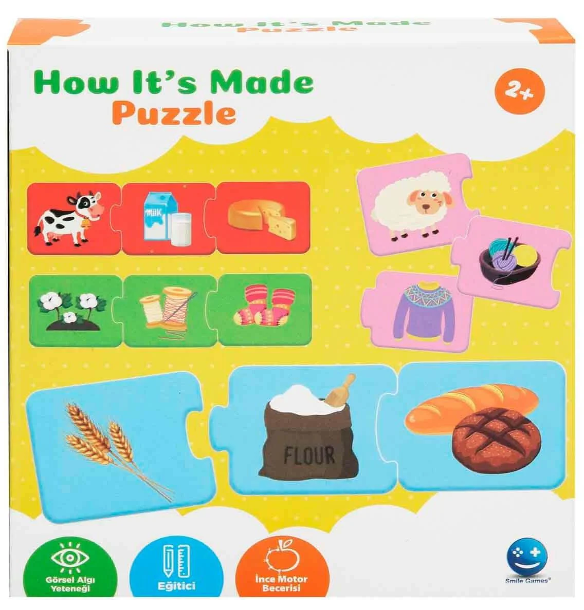 image for Puzzle Noriel "Cum se fabrica?", 30 el. foto
