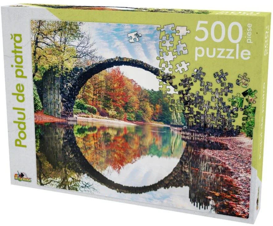 image for Puzzle Noriel Podul de piatra, 500 el. foto