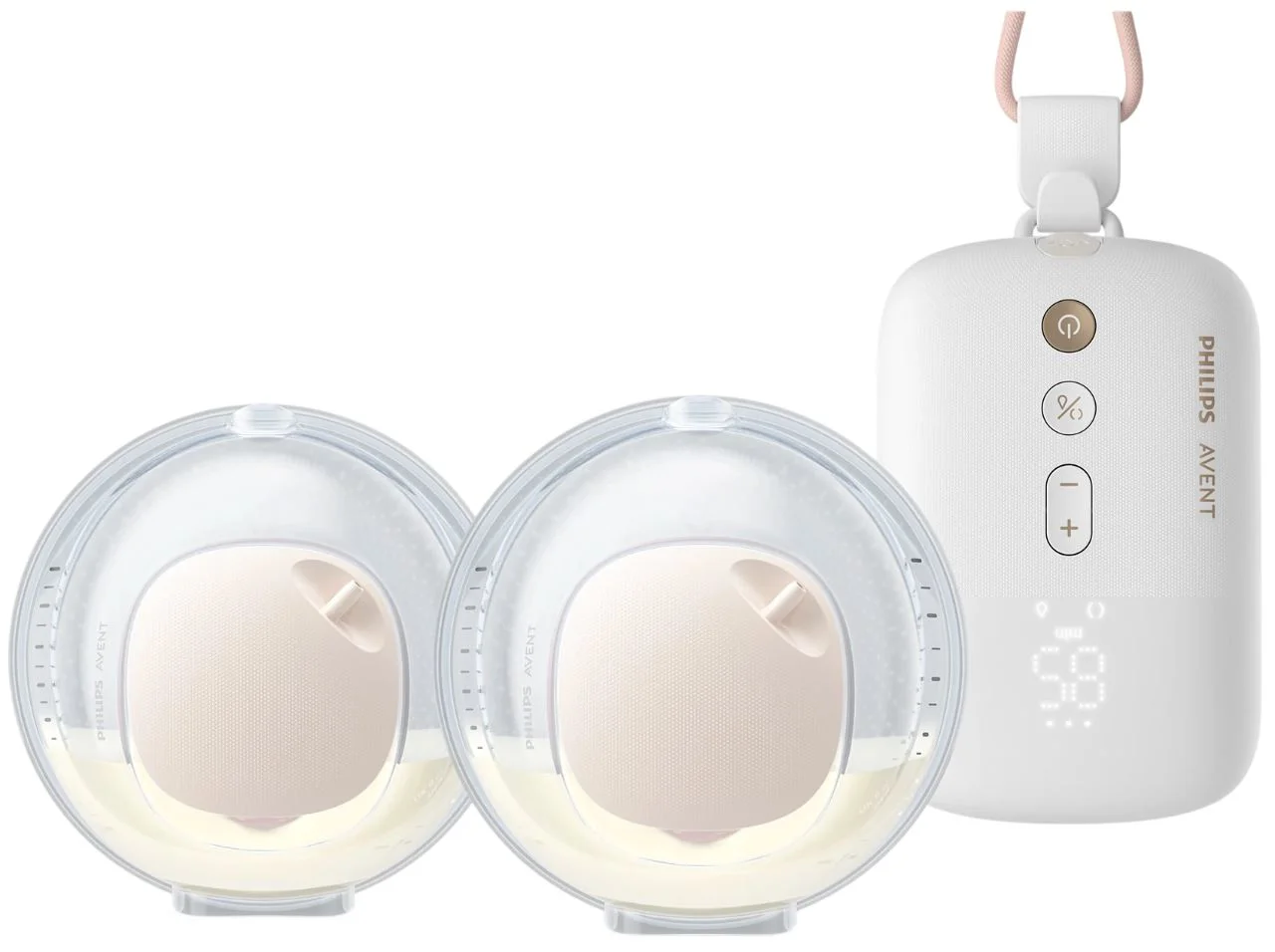 image for Pompa de san electrica dubla hands-free Philips AVENT foto