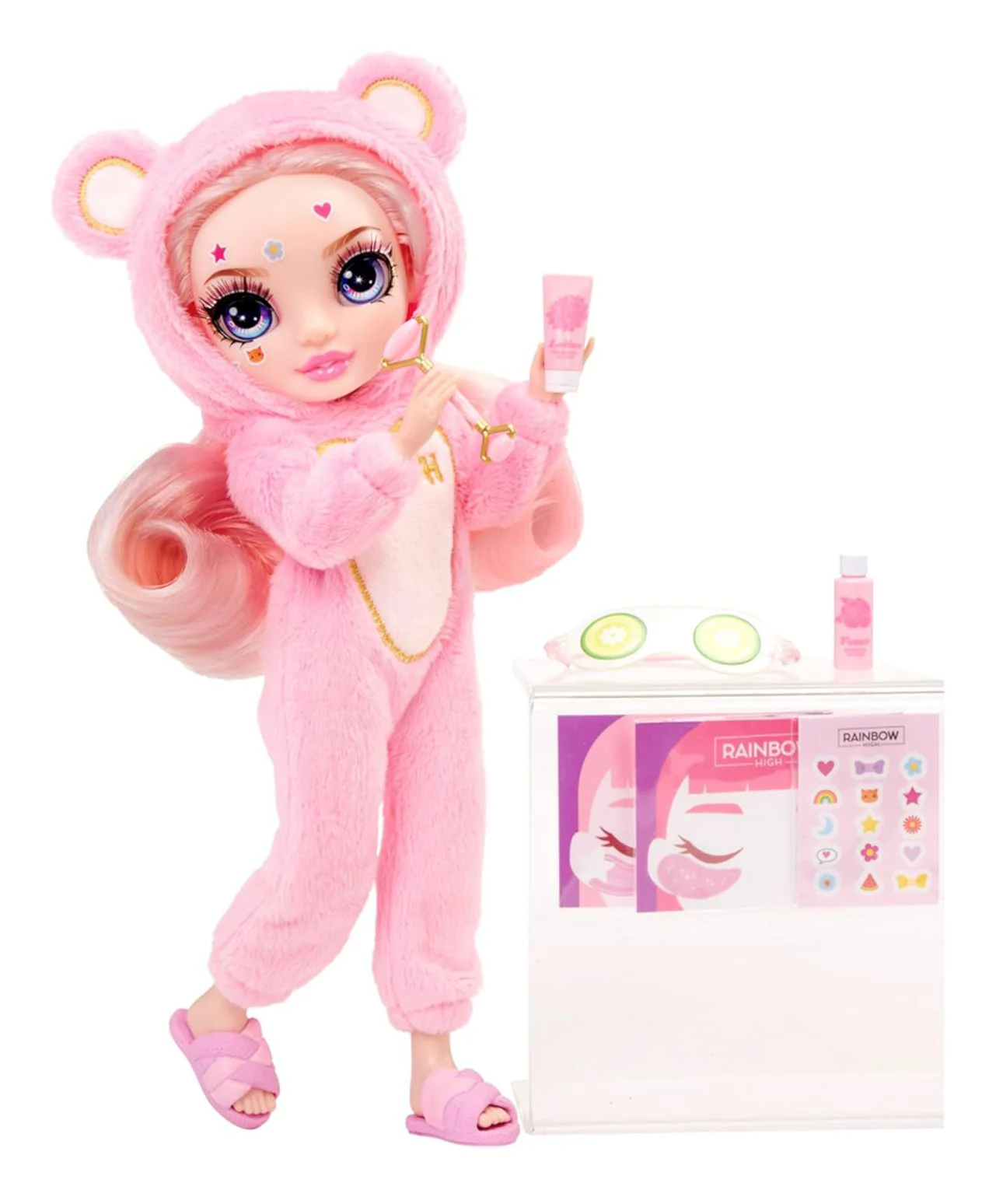 image for Papusa Rainbow High Junior PJ Party, Bella Parker, 23 cm foto