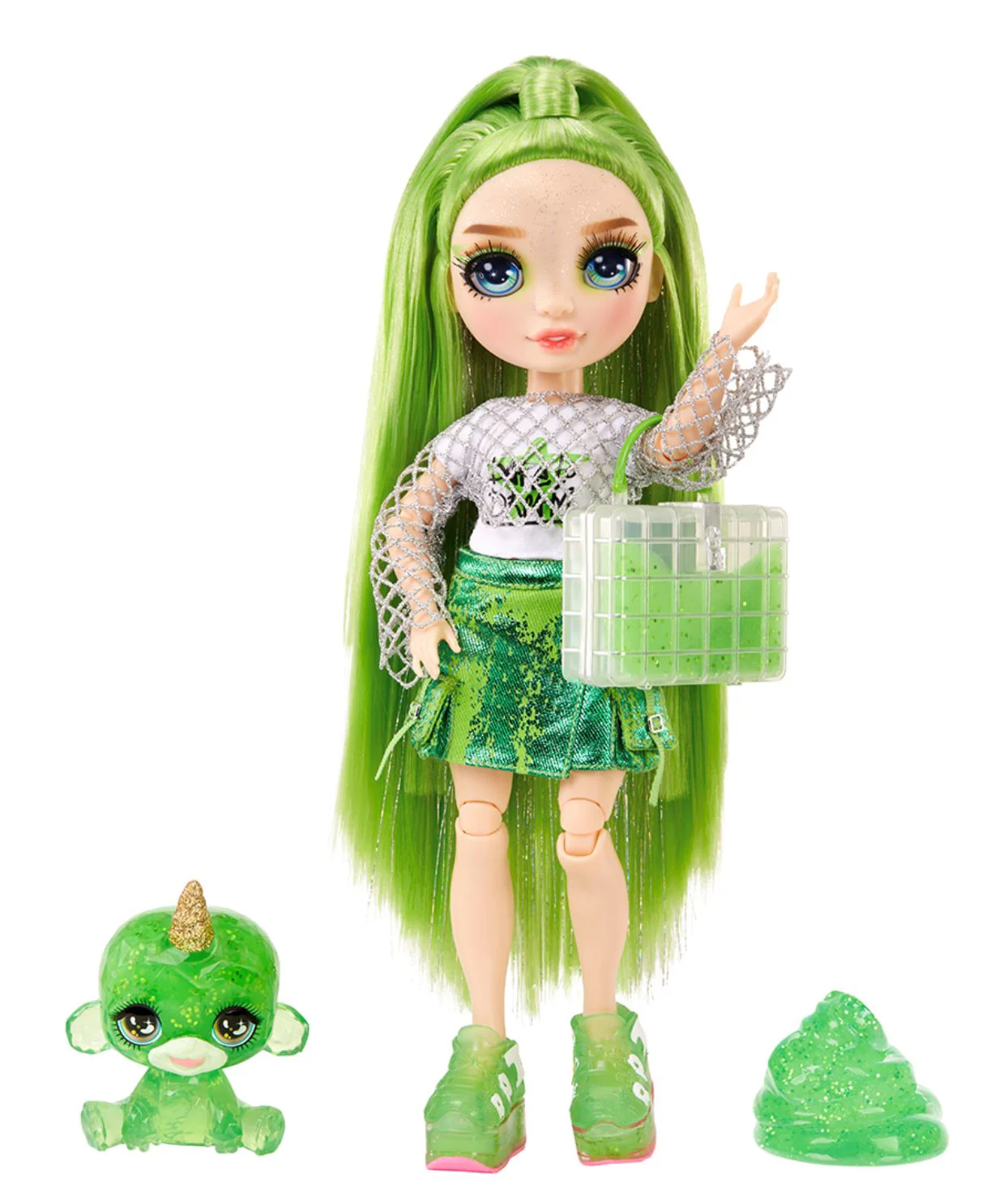 image for Set de joaca Rainbow High Jade Hunter, 28 cm foto
