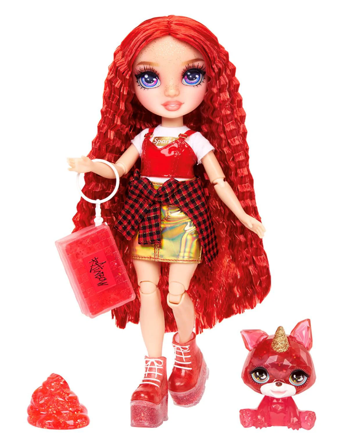 Set de joaca Rainbow High Ruby Anderson, 28 cm foto