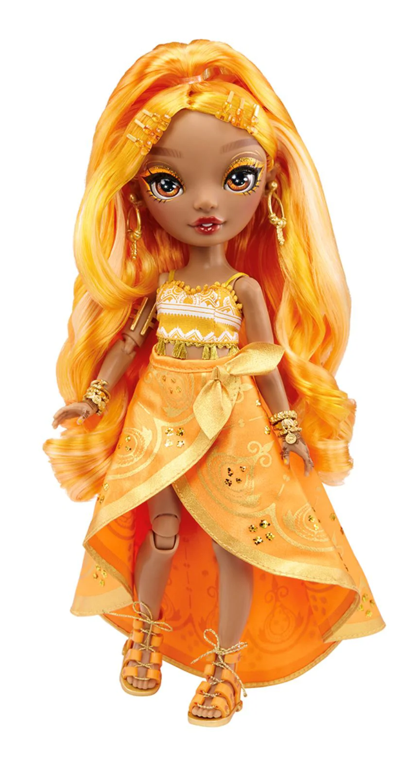 image for Papusa Rainbow High Meena Fleur cu accesorii, 28 cm foto