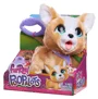 Jucarie interactiva de plus FurReal Catelus Corgi cu lesa, 23 cm foto