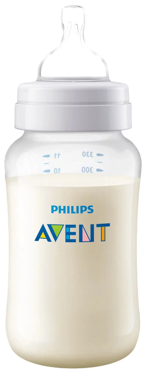 image for Biberon din plastic anti-colici Philips Avent (3+ luni), 330 ml foto