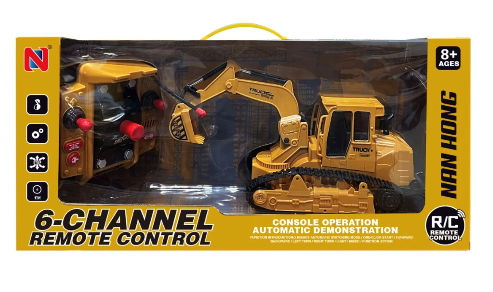 image for Masina cu telecomanda RC Cars Excavator cu sunete si lumini foto