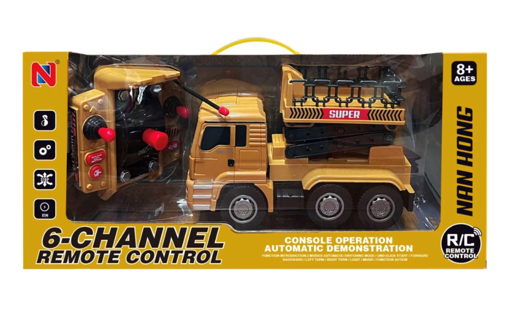 image for Машина с пультом RC Cars с Погрузчик c звуками и светом foto