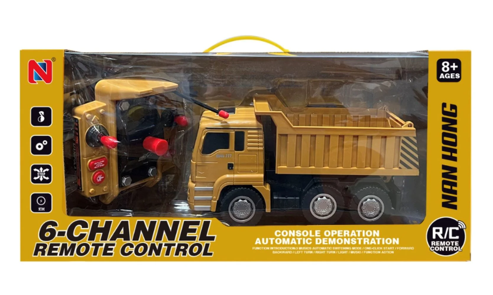 image for Masina cu telecomanda RC Cars Camion basculanta cu sunete si lumini foto