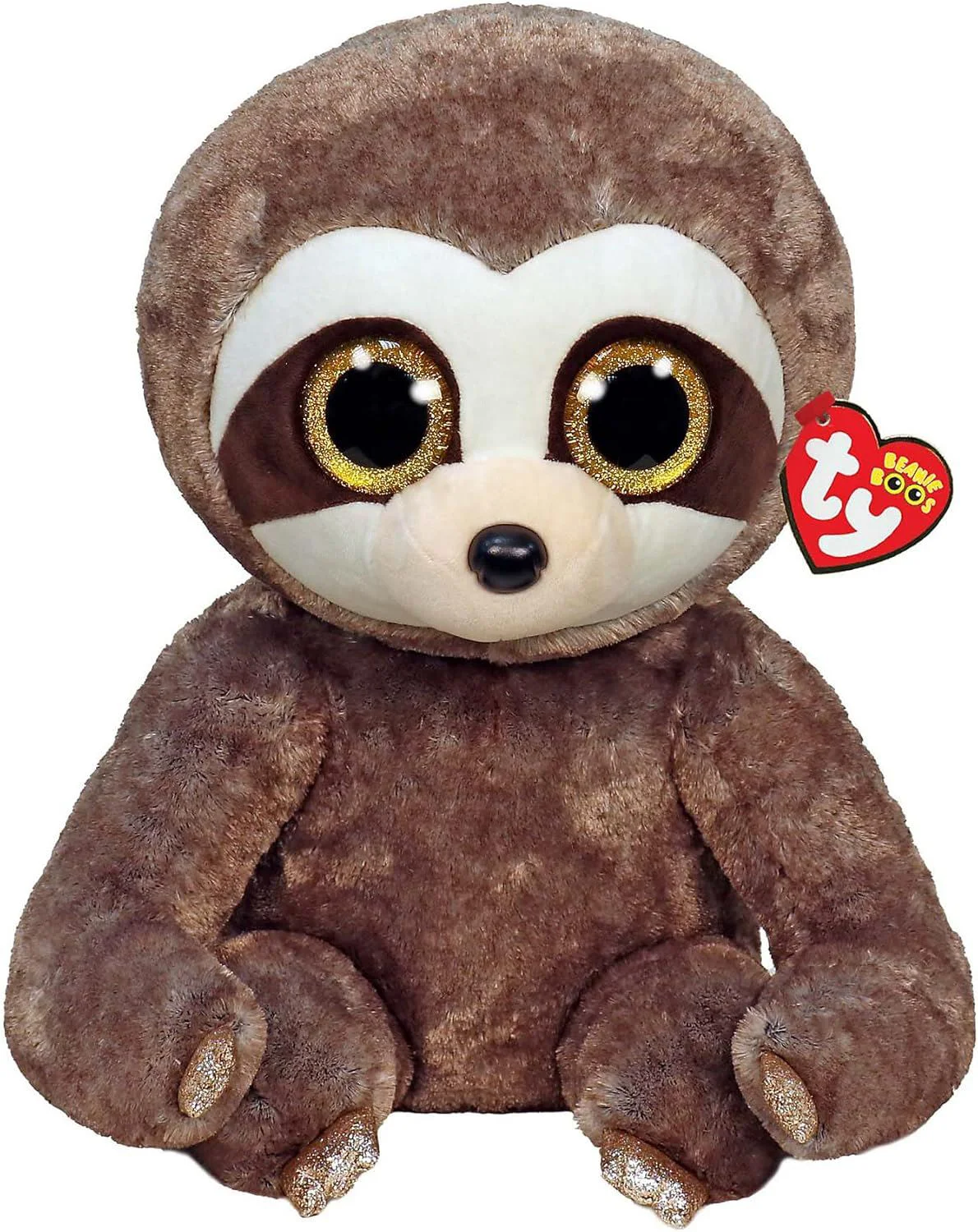 Jucarie de plus TY Beanie Boos Dangler Brown Sloth, 42 cm foto