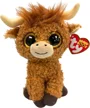 Jucarie de plus TY Beanie Boos Vacuta Alfie, 15 cm foto
