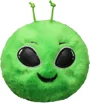 Jucarie de plus TY Beanie Bouncers Extraterestrul Sebastian, 10 cm foto