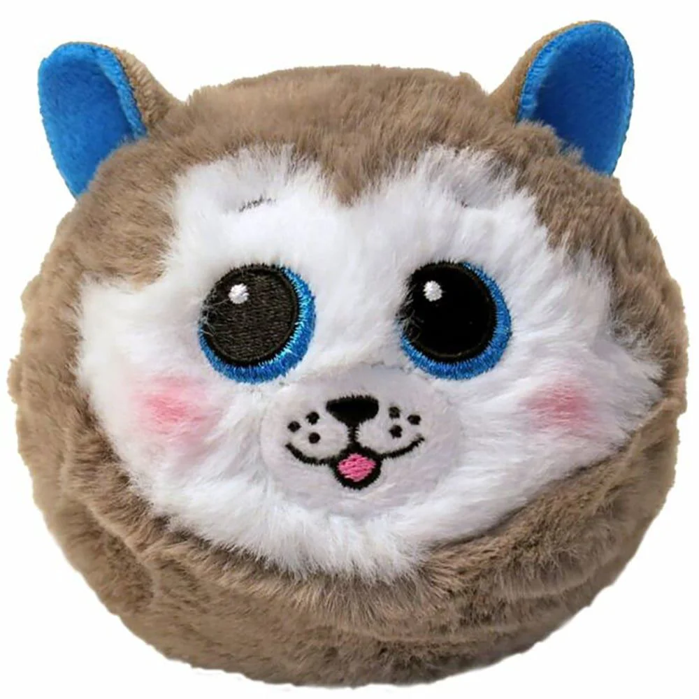 Jucarie de plus TY Beanie Bouncers Husky Slush, 10 cm foto