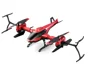 Drona-Elicopter cu telecomanda, senzor, functii viteza, aterizare, rotatie 360, Rosu foto
