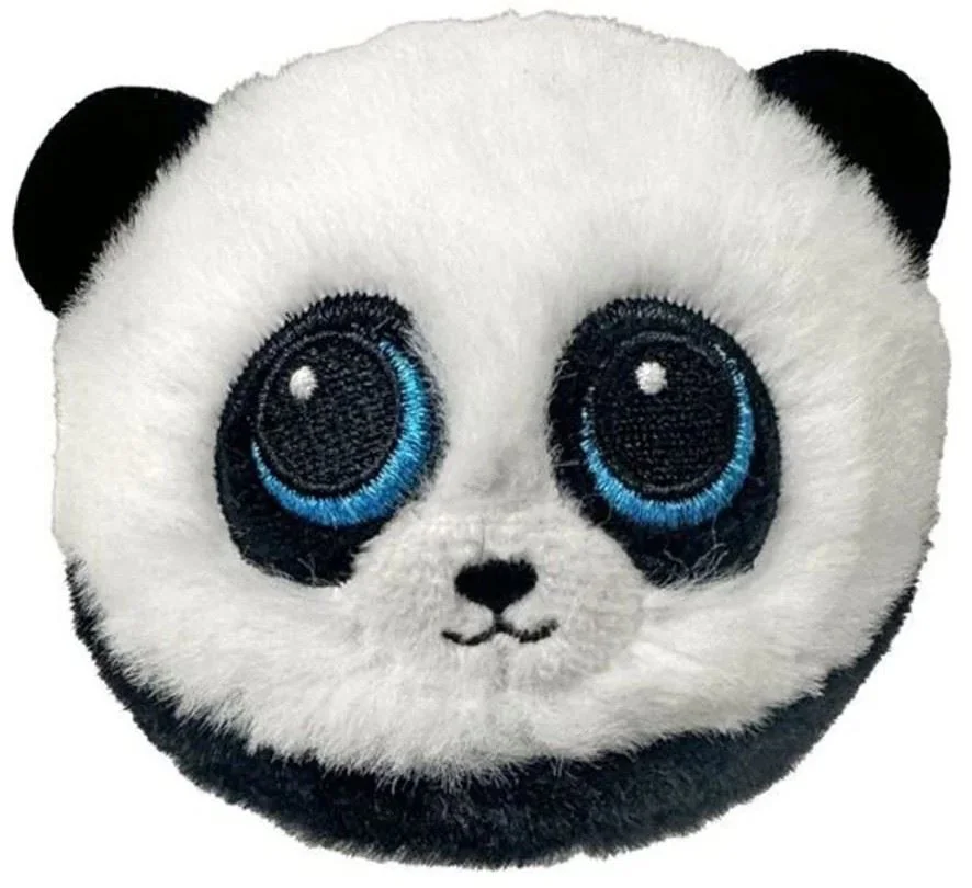 Jucarie de plus TY Beanie Bouncers Panda Banana, 10 cm foto