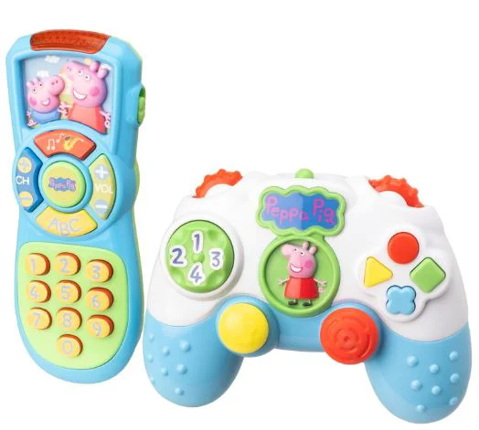 image for Set de joc muzical cu telecomanda si joystick HTI Purcelusa Peppa foto