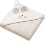 Prosop de baie din bambus cu gluga BabyOno Beige, 100x100 cm foto