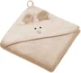 Бамбуковое банное полотенце с капюшоном BabyOno Brown, 100x100 см foto