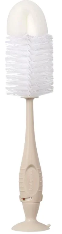 image for Щётка для бутылочек и сосок с присоской BabyOno Beige foto