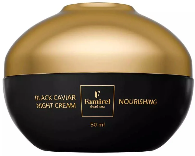 image for Crema de noapte Famirel nutritiva Black Caviar, 50 ml foto